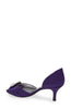 'Crystah' Embellished Satin Pump