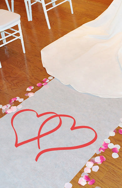 'Two Hearts' Aisle Runner