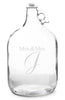 'Mrs. & Mrs. - Wedding Wishes in a Bottle' Gallon Growler Guest Book