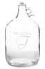 'Mrs. & Mrs. - Wedding Wishes in a Bottle' Gallon Growler Guest Book