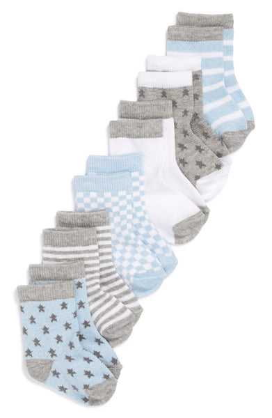 Crew Socks (Baby) (6-Pack)