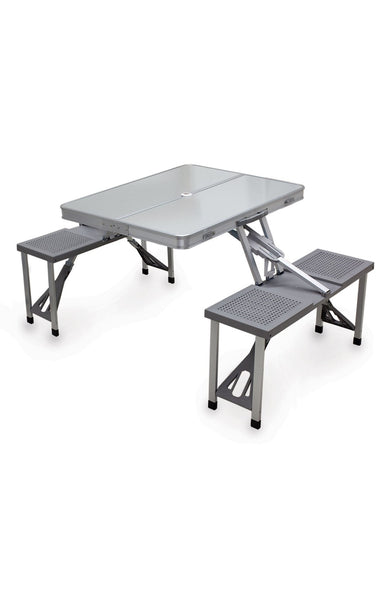 Fold-Up Aluminum Picnic Table