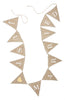 'Just Married' Burlap Banner