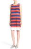 Stripe French Terry Shift Dress