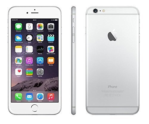 Apple A1522 iPhone 6 Plus, GSM Unlocked, 64GB - Silver (Certified Refurbished)