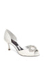 'Crystah' Embellished Satin Pump